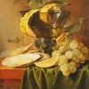 Still Life with a Glass and Oysters Diamond Painting