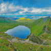 Striding Edge Helvellyn Mountain Diamond Painting