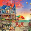 Summer Beach House Diamond Painting