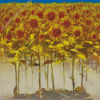 Sunflowers Ukrainian Art Diamond Painting