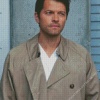 Supernatural Castiel Misha Collins Diamond Painting