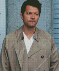 Supernatural Castiel Misha Collins Diamond Painting