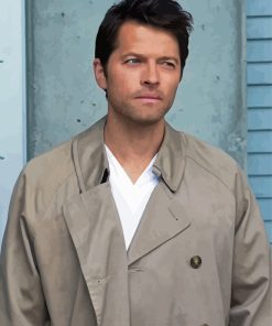 Supernatural Castiel Misha Collins Diamond Painting