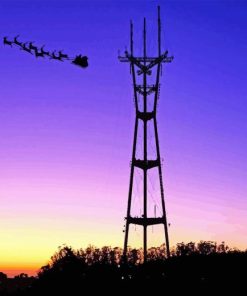 Sutro Tower Diamond Painting