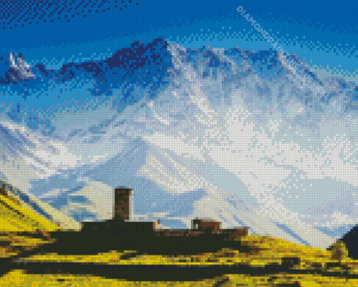 Svaneti Landscape Diamond Painting