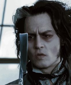 Sweeney Todd The Demon Barber Diamond Painting