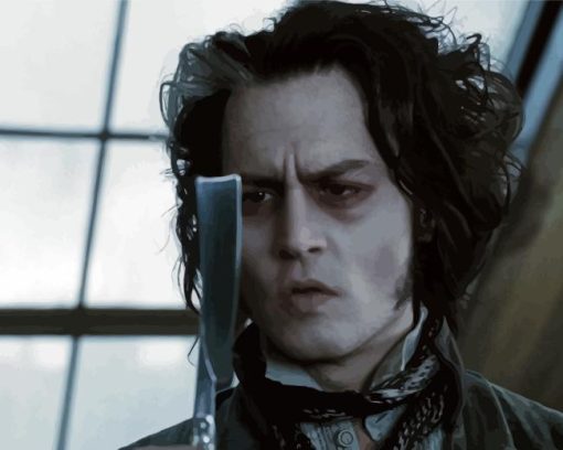 Sweeney Todd The Demon Barber Diamond Painting