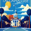 Tallahassee in Florida Poster Diamond Painting