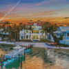 Tequesta Florida Sunset Diamond Painting