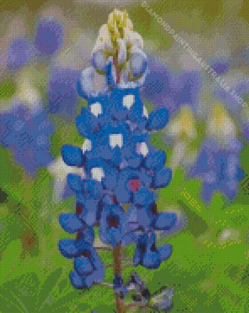 Texas Bluebonnets Flower Diamond Painting