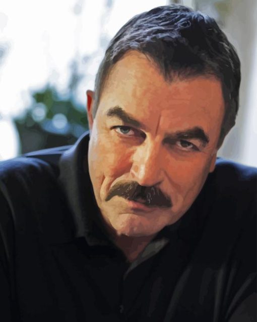 The Actor Tom Selleck Diamond Painting