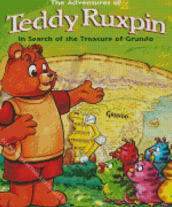 The Adventures of Teddy Ruxpin Diamond Painting