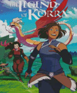 The Legend Of Korra Anime Diamond Painting