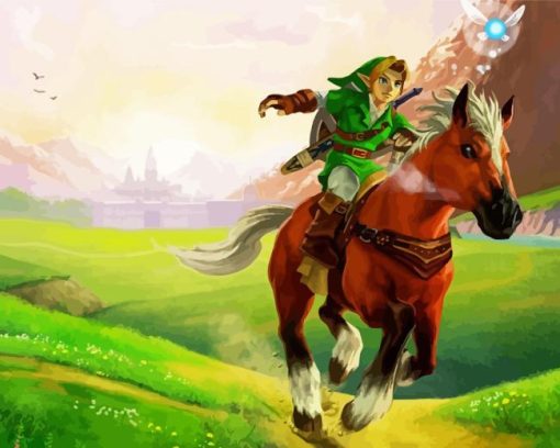 The Legend of Zelda Ocarina of Time Diamond Painting