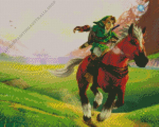 The Legend of Zelda Ocarina of Time Diamond Painting