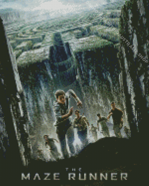 The Maze Runner Sci Fi Movie Diamond Painting