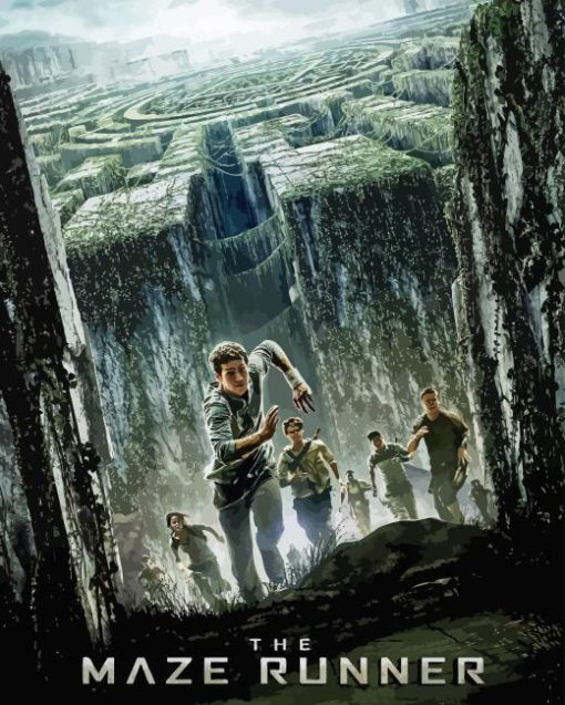 The Maze Runner Sci Fi Movie Diamond Painting