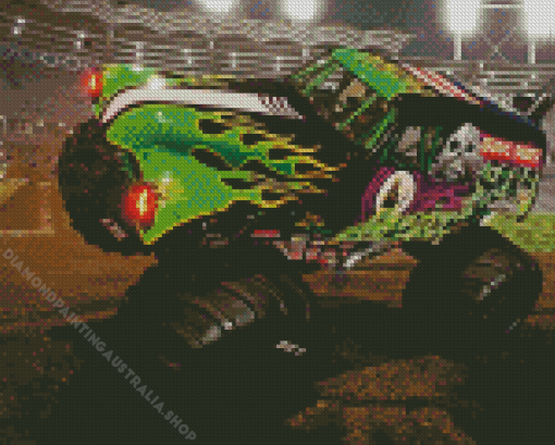 The Monster Jam Diamond Painting