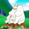 The Moomins Couple Diamond Painting