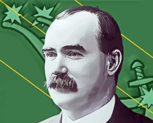 The Political Leader James Connolly Diamond Painting