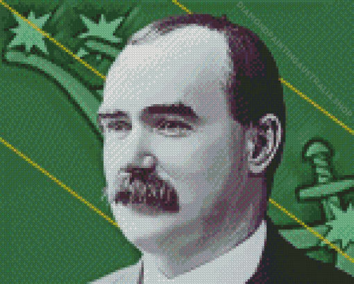 The Political Leader James Connolly Diamond Painting