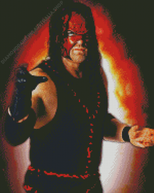 The Wrestler Kane Diamond Painting