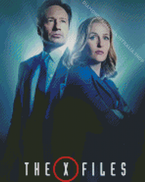 The X Files Poster Diamond Painting