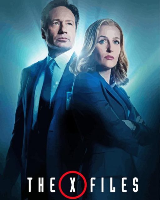 The X Files Poster Diamond Painting