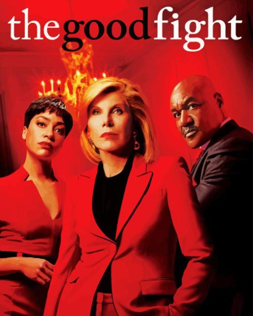 The Good Fight Poster Diamond Painting