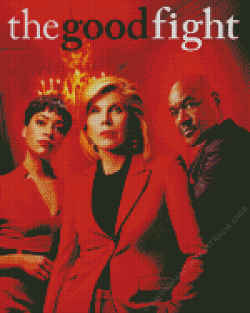 The Good Fight Poster Diamond Painting