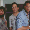 The Hangover Actors Diamond Painting