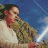 The Last Jedi Character Diamond Painting