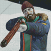 The Long Dark Game Character Diamond Painting