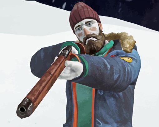 The Long Dark Game Character Diamond Painting