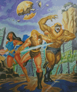 Thundarr The Barbarian Art Diamond Painting