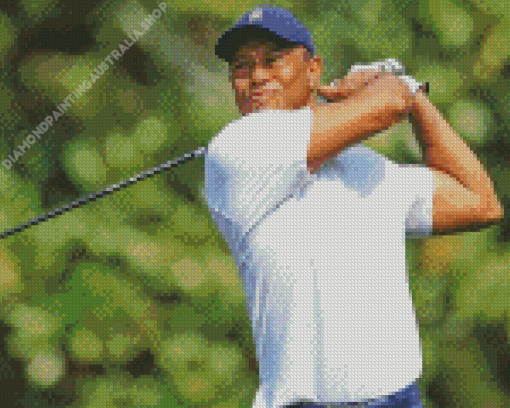 Tiger Woods Diamond Painting