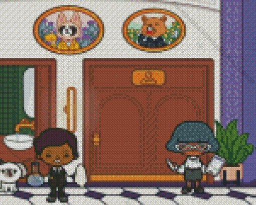 Toca Boca Diamond Painting