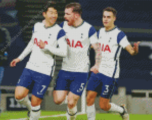 Tottenham Players Diamond Painting