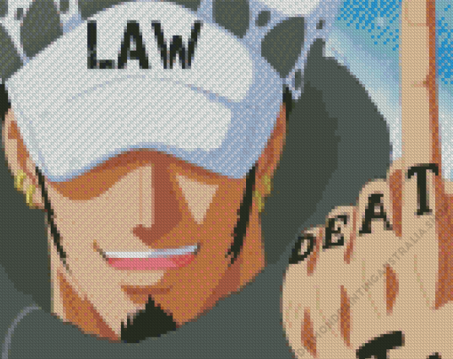 Trafalgar One Piece Diamond Painting