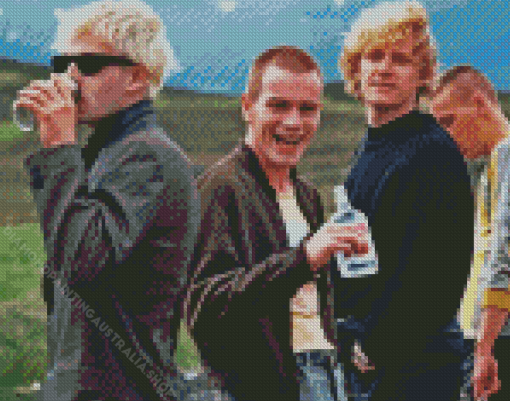 Trainspotting Movie Characters Diamond Painting