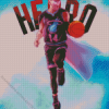 Tyler Herro Player Art Diamond Painting