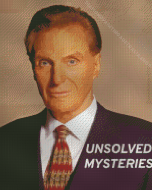 Unsolved Mystery Robert Stack Diamond Painting