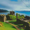 Urquhart Castle Loch Ness Diamond Painting