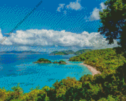 US Virgin Islands Diamond Painting