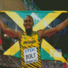 Usain Bolt Diamond Painting