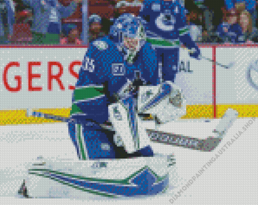 Vancouver Canucks Hockey Player Diamond Painting