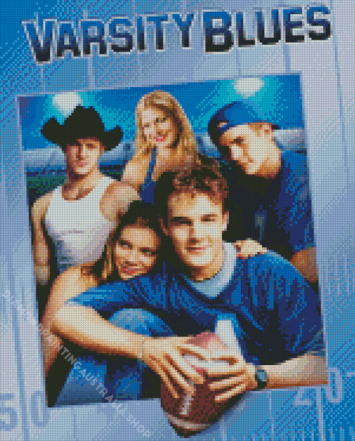 Varsity Blues Diamond Painting