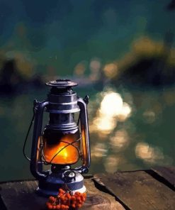 Vintage Lantern Diamond Painting