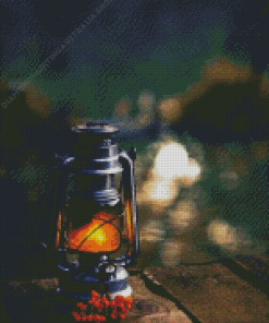 Vintage Lantern Diamond Painting