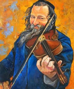 Violinist Man Diamond Painting